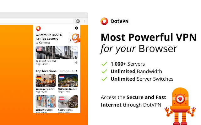 DotVPN — a Better way to VPN Screenshot