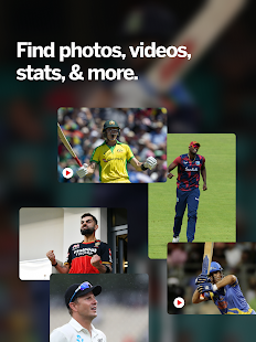 ESPNCricinfo - Live Cricket Scores, News & Videos Screenshot