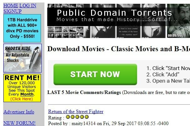 public domain torrent
