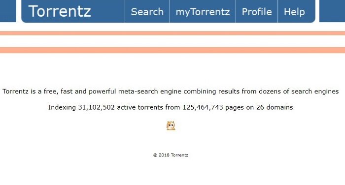 torrentz search engine